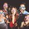 Skeleteen Tinted Round Hippie Glasses Pink Purple and Blue 60's Style Hipster Circle Sunglasses 12 Pairs